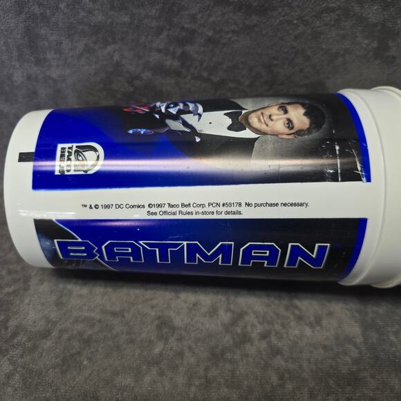 DC Comics Taco Bell Batman & Robin Movie Collectible Cups Batgirl Ivy 4 Cup Set - Picture 7 of 9